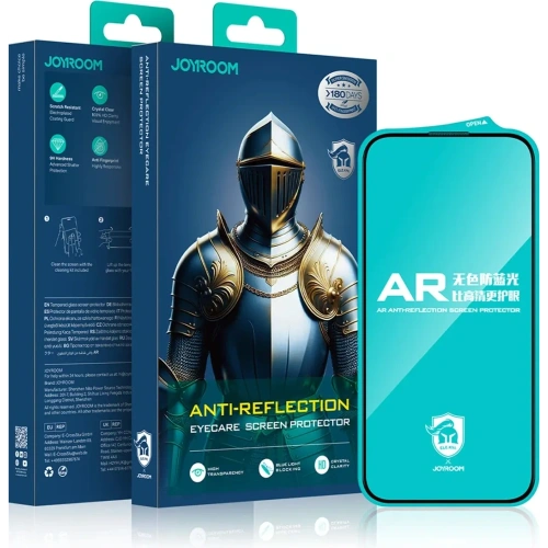 Buy Joyroom JR-MAR0316 tempered glass with anti-reflective coating Apple iPhone 16 Pro - JYR1180 - {ean13} - Home Screen Store Europe