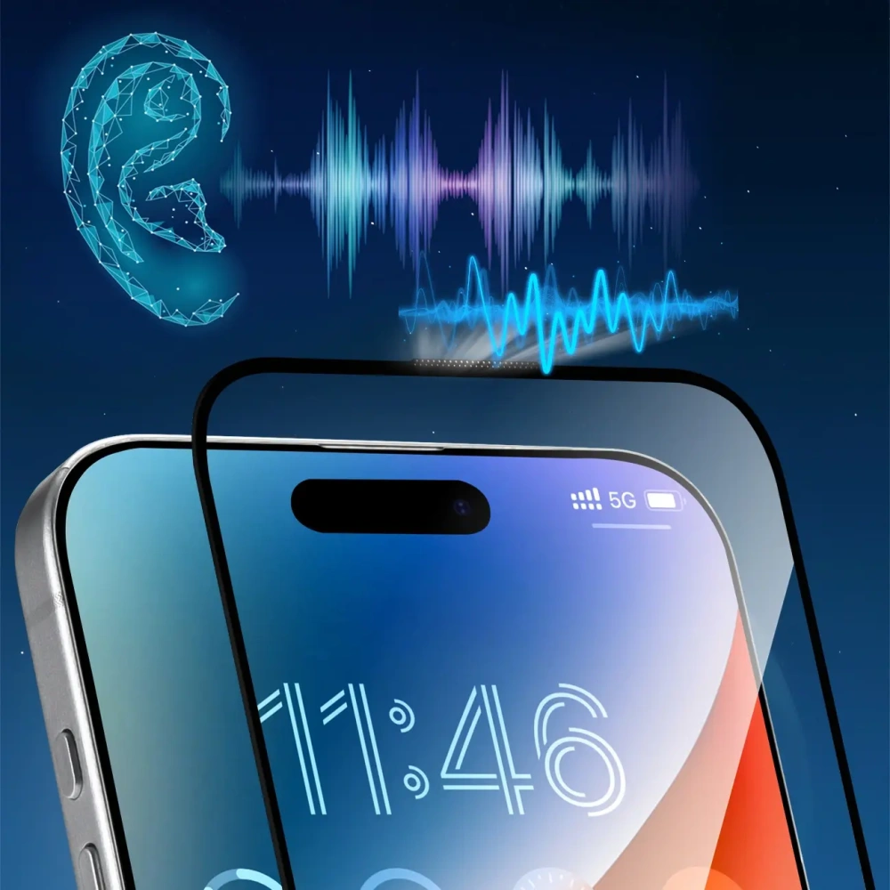 Szkło hartowane Joyroom JR-MAR0317 z antyrefleksem na Apple iPhone 15 Plus / 16 Plus