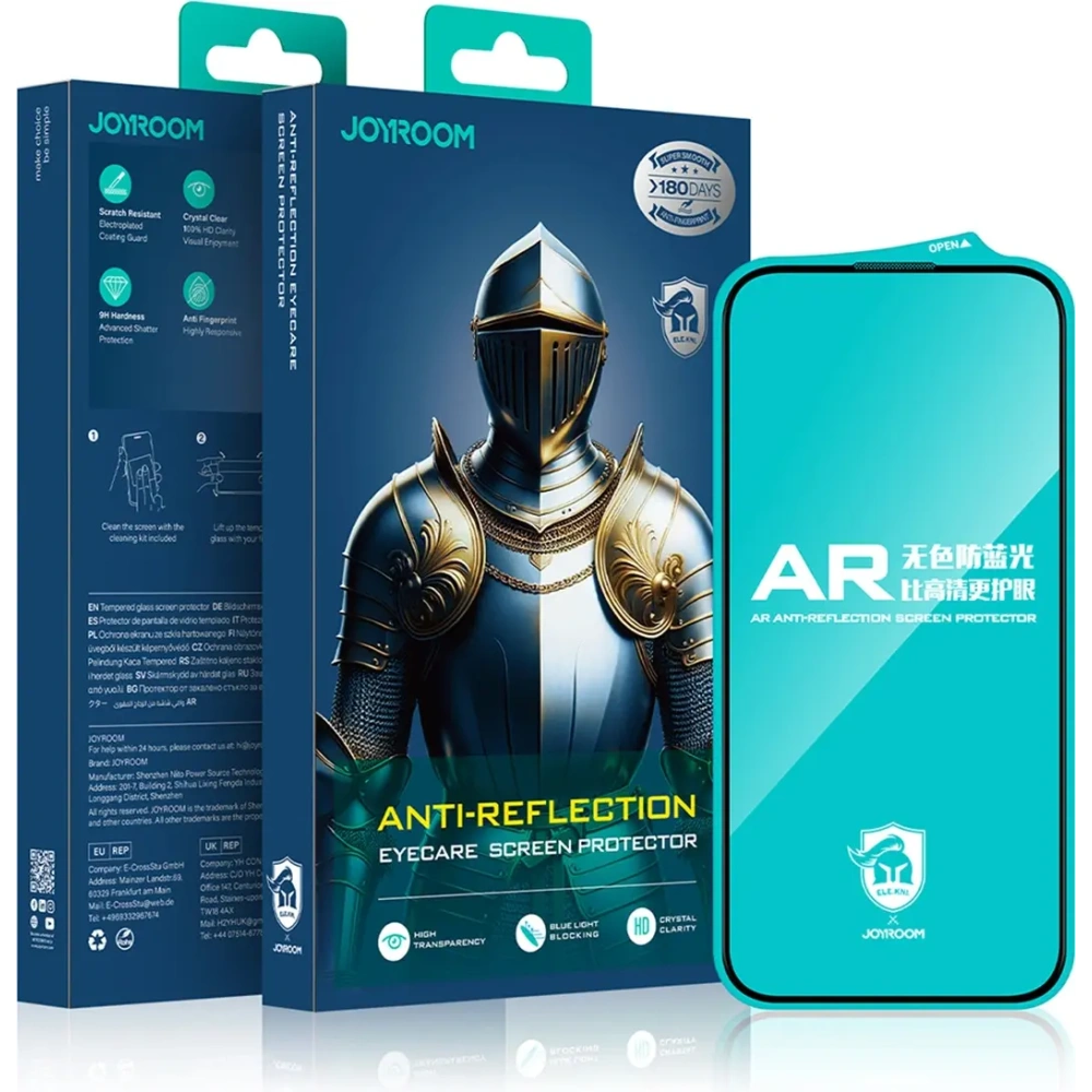 Szkło hartowane Joyroom JR-MAR0318 z antyrefleksem na Apple iPhone 16 Pro Max