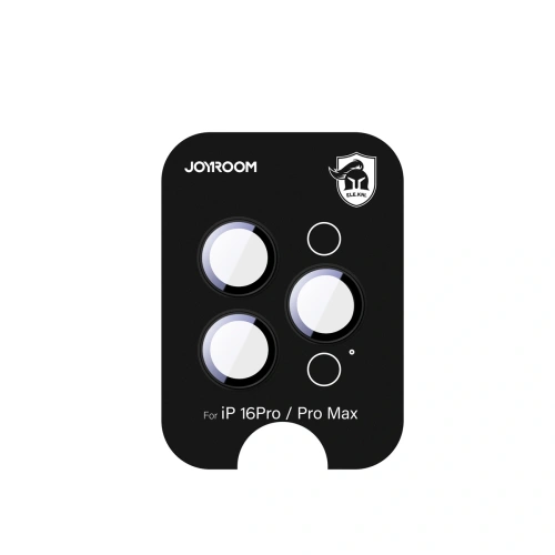 Szkło ochronne Joyroom JR-MFY0260 na obiektywy Apple iPhone 16 Pro / 16 Pro Max czarne