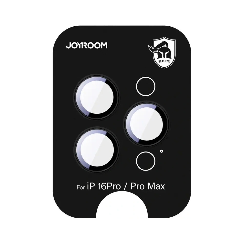 Szkło ochronne Joyroom JR-MFY0260 na obiektywy Apple iPhone 16 Pro / 16 Pro Max czarne