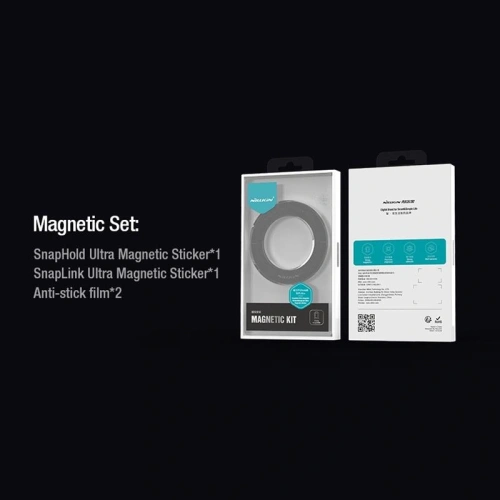 Kup Nillkin Snaplink Ultra & Snaphold Ultra Magnetic Sticker auf einem Tablet Grau - NLK1693 - {ean13} - Sklep Home Screen