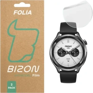 Kup Folia hydrożelowa na ekran Bizon Glass Watch Hydrogel do Xiaomi Watch S4 [2 PACK] - BIZ8900 - {ean13} - Sklep Home Screen