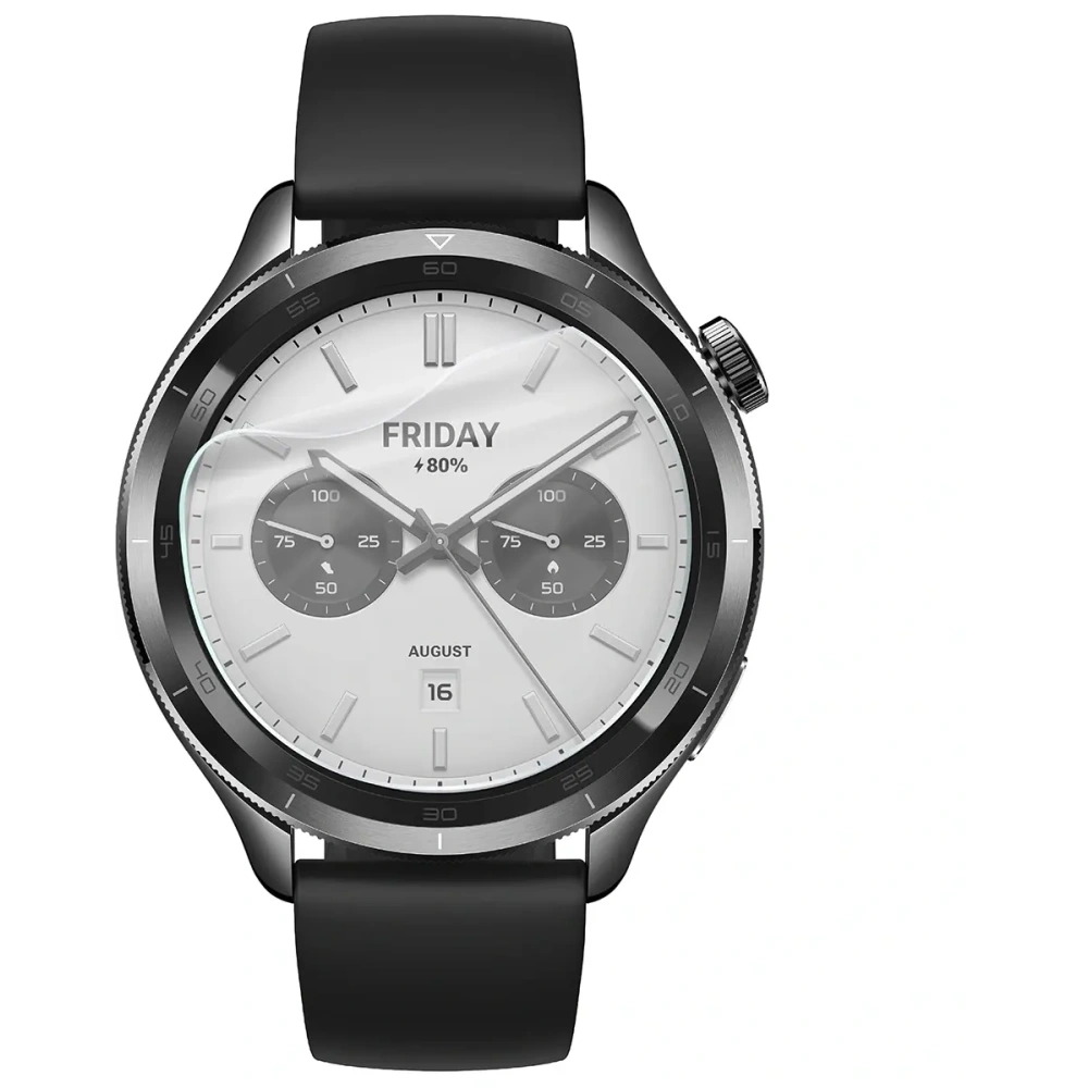 Folia hydrożelowa na ekran Bizon Glass Watch Hydrogel do Xiaomi Watch S4 [2 PACK]