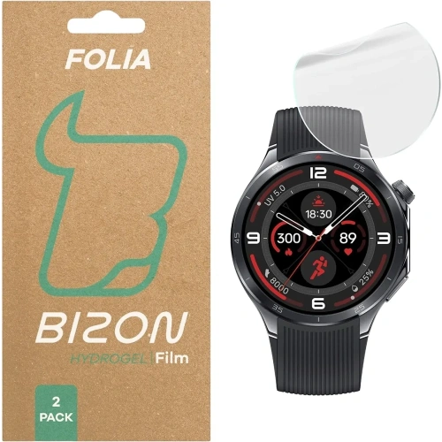 Kup Bizon skleněné hodinky Hydrogel OnePlus Watch 3 [2 PACK] - BIZ8904 - {ean13} - Sklep Home Screen