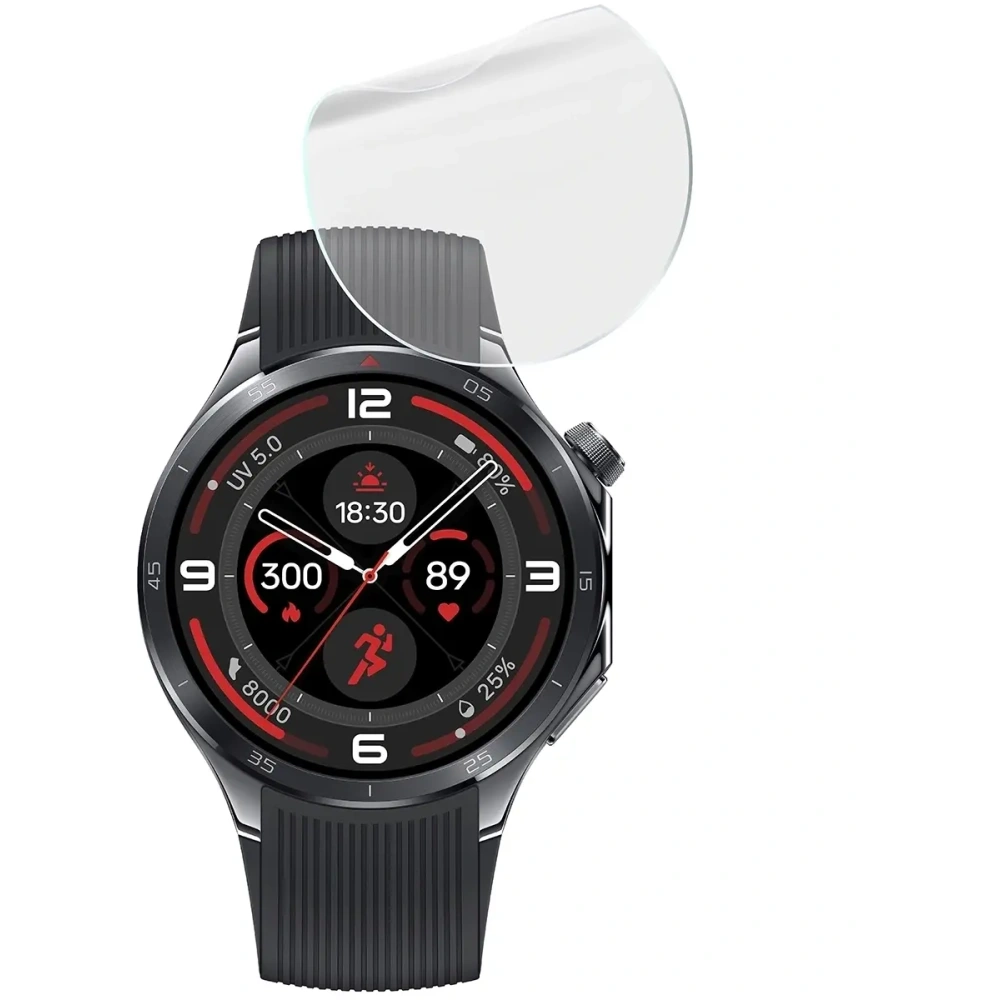 Folia hydrożelowa na ekran Bizon Glass Watch Hydrogel do OnePlus Watch 3 [2 PACK]