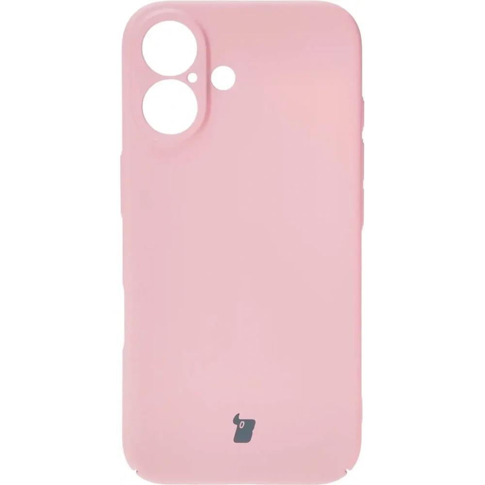 Etui Bizon Case Łupka do Apple iPhone 16 różowe