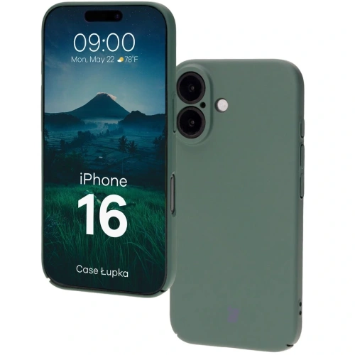 Kup Bizon Case Lupka Apple iPhone 16 zelená - BIZ8908 - {ean13} - Sklep Home Screen