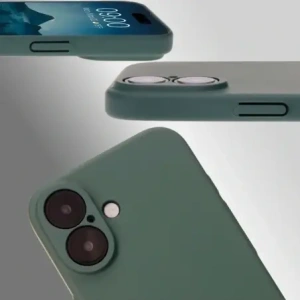 Kup Etui Bizon Case Łupka do Apple iPhone 16 zielone - BIZ8908 - {ean13} - Sklep Home Screen
