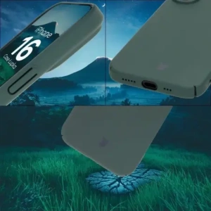 Kup Etui Bizon Case Łupka do Apple iPhone 16 zielone - BIZ8908 - {ean13} - Sklep Home Screen