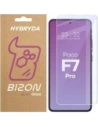 Elastyczne szkło hybrydowe Bizon Glass Mule do Xiaomi POCO F7 Pro