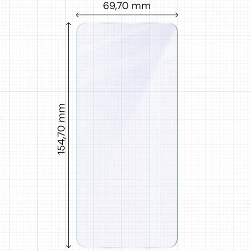 Buy Bizon Glass Mule Flexible hybrid glass Xiaomi POCO F7 Pro - BIZ8909 - {ean13} - Home Screen Store Europe