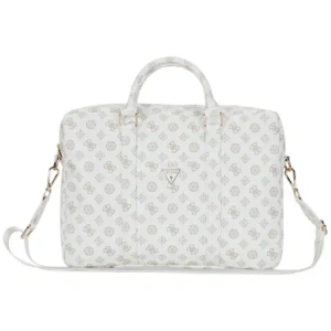 Kup Torba Guess 4G Peony Front Pocket Zipper Triangle Logo 16" biały - GUE4506 - {ean13} - Sklep Home Screen