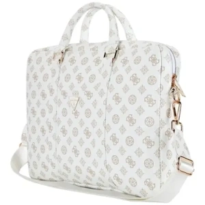 Kup Torba Guess 4G Peony Front Pocket Zipper Triangle Logo 16" biały - GUE4506 - {ean13} - Sklep Home Screen