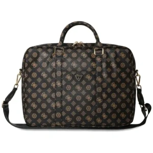 Buy Guess 4G Peony Front Pocket Zipper Triangle Logo 16" black - GUE4507 - {ean13} - Home Screen Store Europe