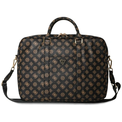 Kup Torba Guess 4G Peony Front Pocket Zipper Triangle Logo 16" czarny - GUE4507 - {ean13} - Sklep Home Screen