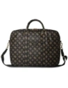 Guess 4G Pfingstrose Fronttasche Reißverschluss Dreieckslogo 16" schwarz