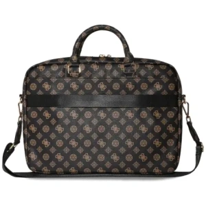 Kup Torba Guess 4G Peony Front Pocket Zipper Triangle Logo 16" czarny - GUE4507 - {ean13} - Sklep Home Screen