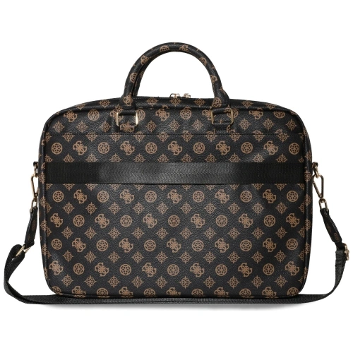 Kup Torba Guess 4G Peony Front Pocket Zipper Triangle Logo 16" czarny - GUE4507 - {ean13} - Sklep Home Screen