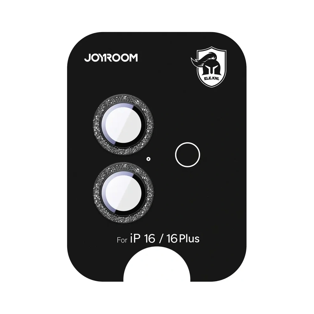 Szkło ochronne Joyroom JR-MSF0298 na obiektywy Apple iPhone 16 / 16 Plus czarne