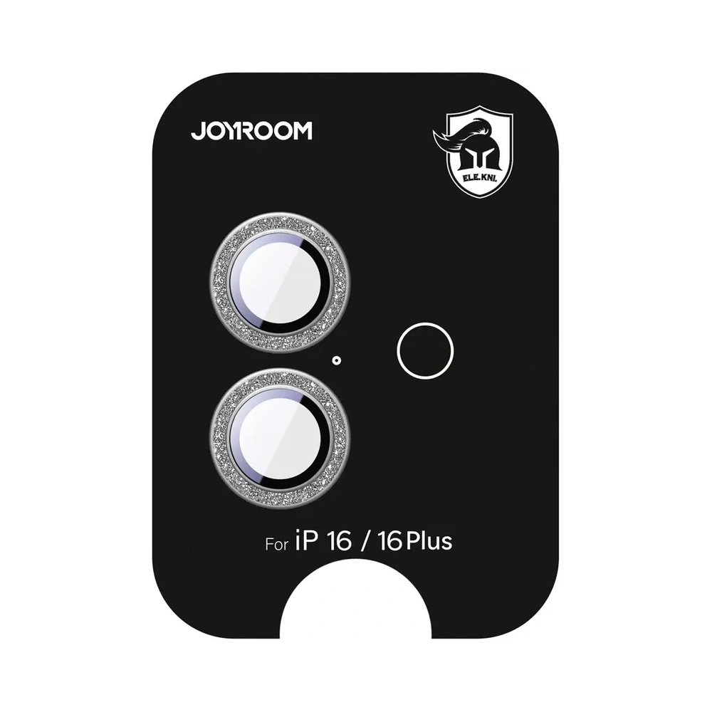 Szkło ochronne Joyroom JR-MSF0299 na obiektywy Apple iPhone 16 / 16 Plus srebrne