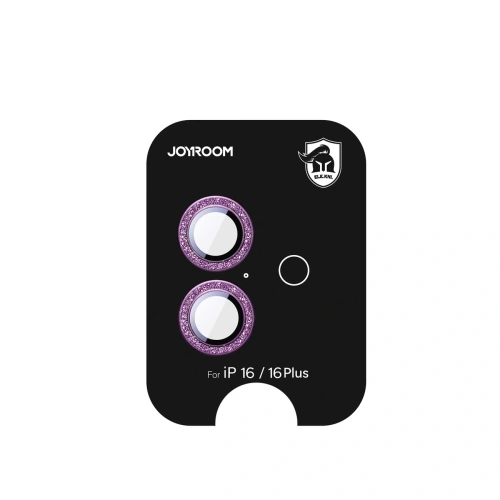 Buy Protective lens glass Joyroom JR-MSF0302 Apple iPhone 16 / 16 Plus pink - JYR1203 - {ean13} - Home Screen Store Europe