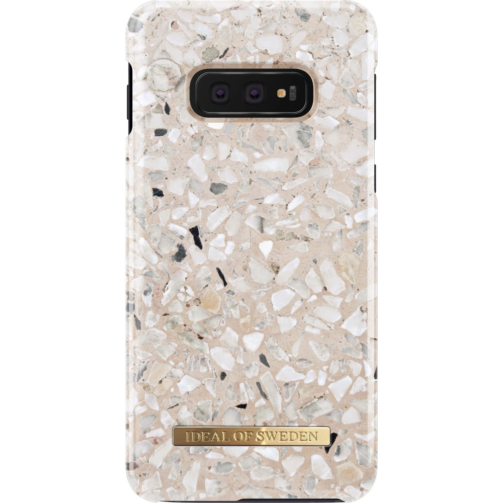 Etui iDeal of Sweden Samsung Galaxy S10e (Greige Terazzo)