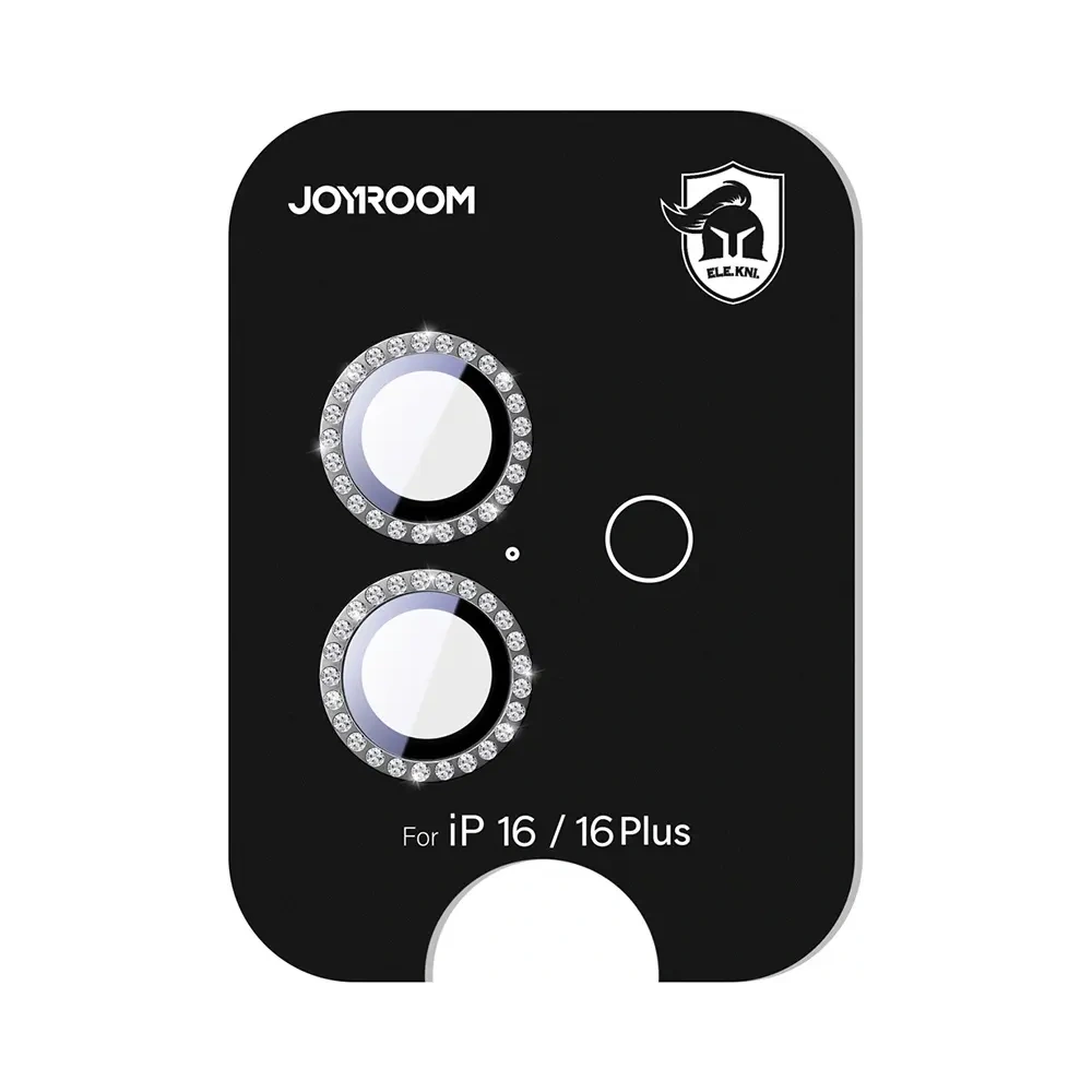 Szkło ochronne Joyroom JR-MSJ0271 na obiektywy Apple iPhone 16 / 16 Plus czarne