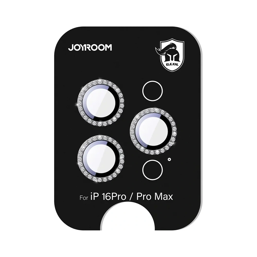Szkło ochronne Joyroom JR-MSJ0307 na obiektywy Apple iPhone 16 Pro / 16 Pro Max czarne