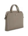 Kup Guess Buzunar cu fermoar texturat Logo triunghi 15" maro - GUE4511 - {ean13} - Sklep Home Screen