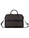 Torba Guess New 4G Zipper Pocket Triangle Logo 15" czarny