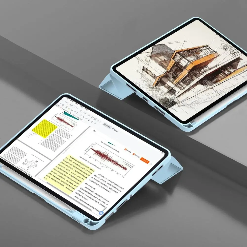 Etui Tech-Protect SmartCase Pen Xiaomi Pad 7 / 7 Pro Sky Blue