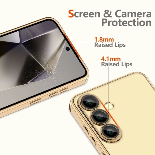 Kup Etui Tech-Protect Magflex MagSafe Samsung Galaxy S25 Edge Shiny Gold - THP4072 - {ean13} - Sklep Home Screen