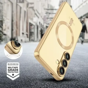Kup Etui Tech-Protect Magflex MagSafe Samsung Galaxy S25 Edge Shiny Gold - THP4072 - {ean13} - Sklep Home Screen