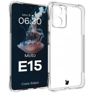 Kup Elastyczne etui Bizon Case Salpa do Motorola Moto E15 przezroczyste - BIZ8911 - {ean13} - Sklep Home Screen