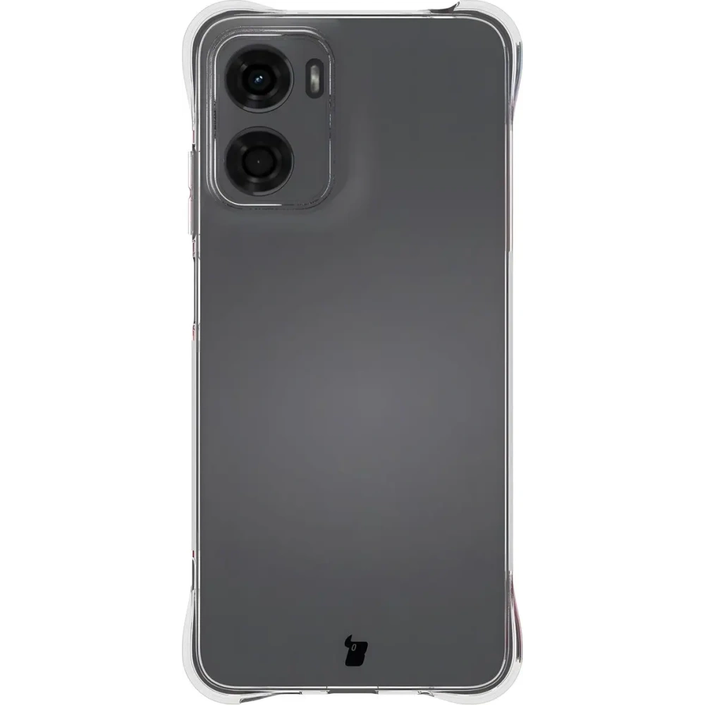 Elastyczne etui Bizon Case Salpa do Motorola Moto E15 przezroczyste