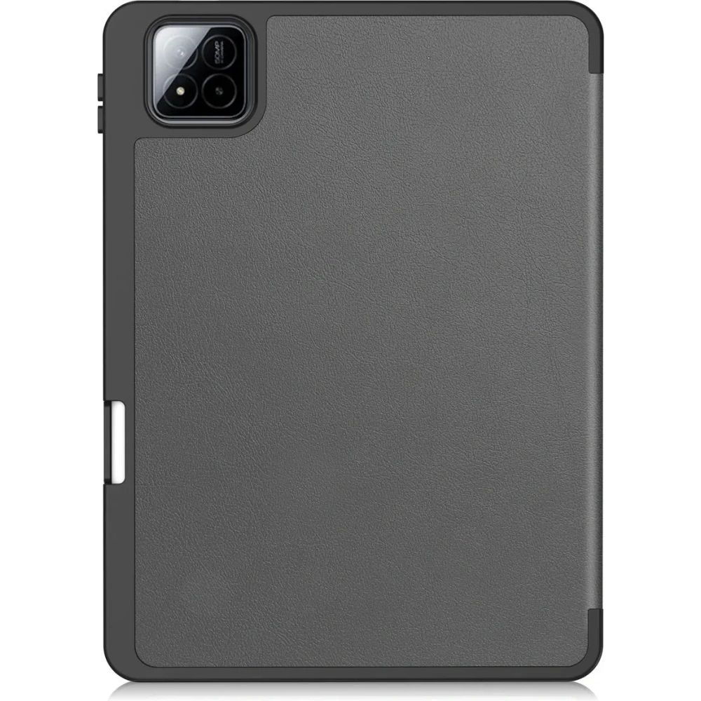 Etui z klapką Bizon Case Tab Lizard do Xiaomi Pad 7 / 7 Pro szare