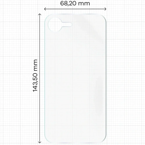 Kup Bizon Glass Hydrogel film a hátára Apple iPhone 16e [2 CSOMAG] - BIZ8915 - {ean13} - Sklep Home Screen