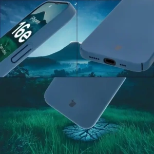 Kup Bizon Case Lupka Apple iPhone 16e albastru - BIZ8916 - {ean13} - Sklep Home Screen