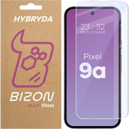 Kup Bizon Glass Mule Sticlă hibridă flexibilă Google Pixel 9a - BIZ8918 - {ean13} - Sklep Home Screen