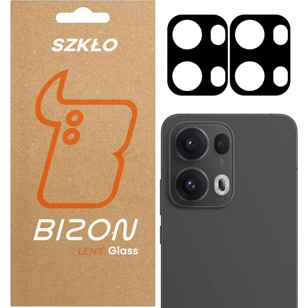 Szkło na aparat Bizon Glass Lens do Oppo Reno13 Pro [2 PACK]