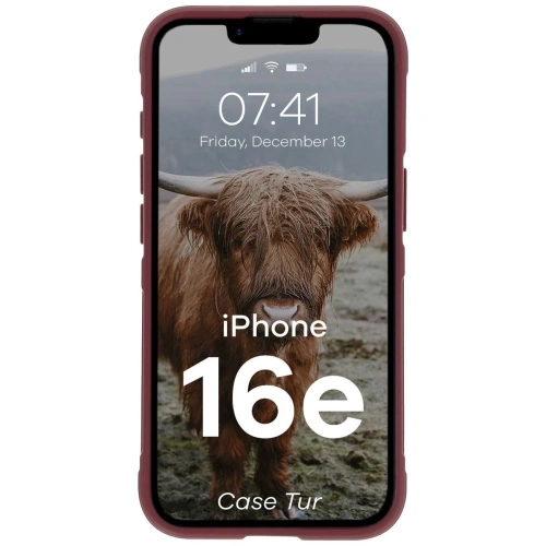 Kup Pancerne etui Bizon Case Tur do Apple iPhone 16e burgundowe - BIZ8921 - {ean13} - Sklep Home Screen