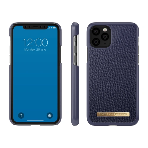 Kup Etui iDeal Of Sweden pentru Apple iPhone 11 Pro (Saffiano Navy) - IDS188SAFNAV - {ean13} - Sklep Home Screen