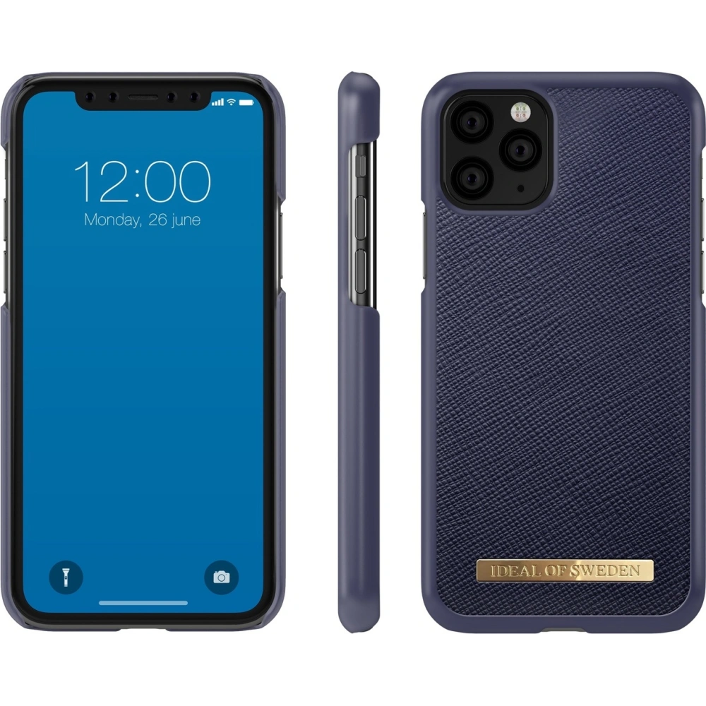 Etui iDeal Of Sweden Apple iPhone 11 Pro (Saffiano Navy)