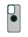 Buy Bizon Case Hybrid Ring Oppo Reno13 Pro smoky with a dark green frame - BIZ8930 - {ean13} - Home Screen Store Europe