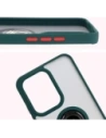 Buy Bizon Case Hybrid Ring Oppo Reno13 Pro smoky with a dark green frame - BIZ8930 - {ean13} - Home Screen Store Europe