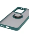 Kup Bizon Case Hybrid Ring Oppo Reno13 Pro rauchig mit einem dunkelgrünen Rahmen - BIZ8930 - {ean13} - Sklep Home Screen