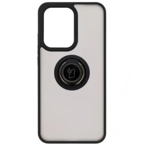 Kup Etui z uchwytem na palec Bizon Case Hybrid Ring do Oppo Reno13 Pro przydymione z czarną ramką - BIZ8931 - {ean13} - Sklep Home Screen