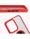 Buy Bizon Case Hybrid Ring Oppo Reno13 Pro smoky with a red frame - BIZ8932 - {ean13} - Home Screen Store Europe