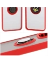 Buy Bizon Case Hybrid Ring Oppo Reno13 Pro smoky with a red frame - BIZ8932 - {ean13} - Home Screen Store Europe
